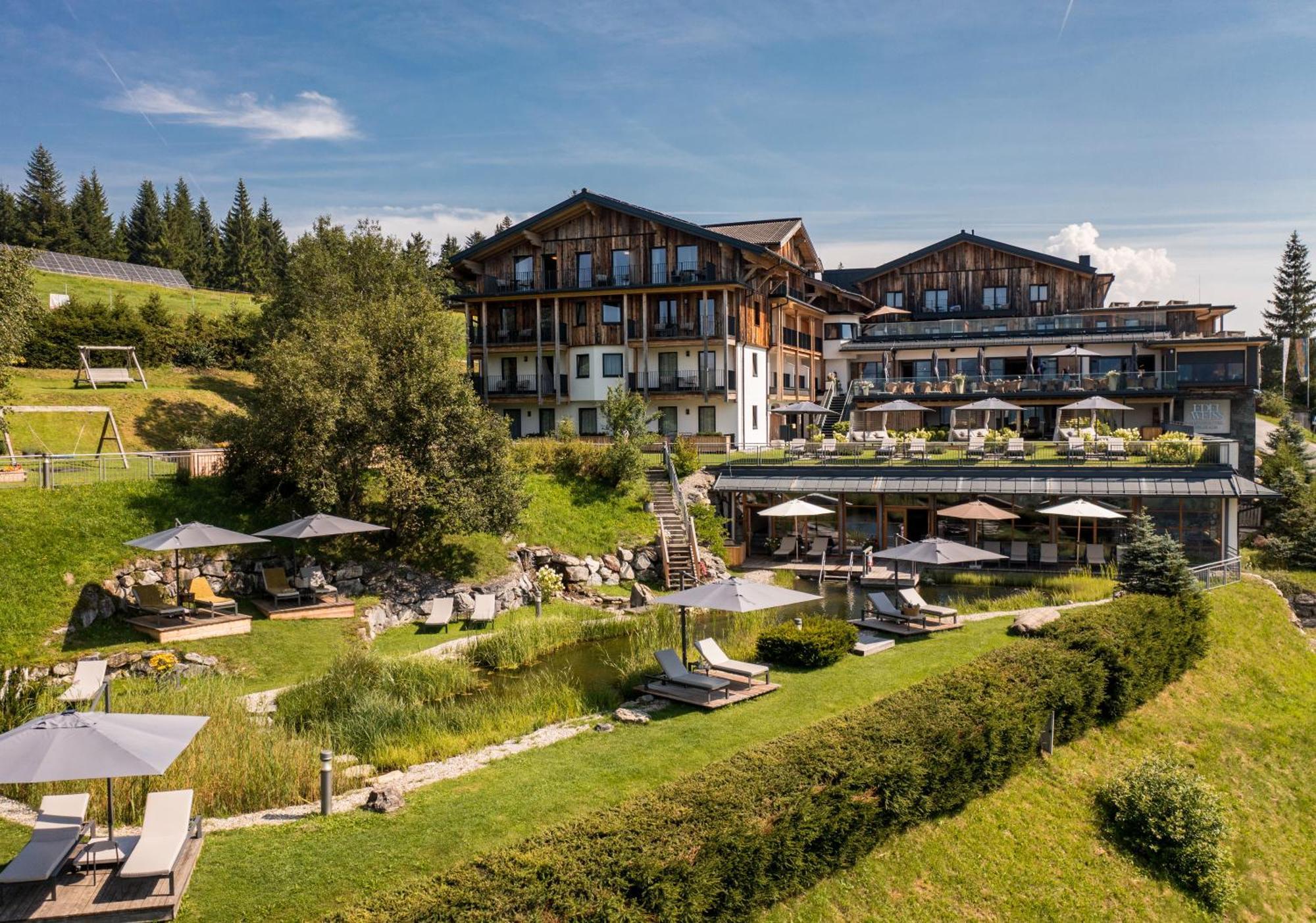 Naturhotel Edelweiss Wagrain Exterior foto